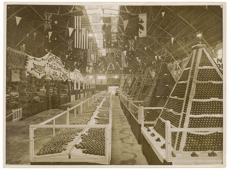 Displays of produce are encouraged