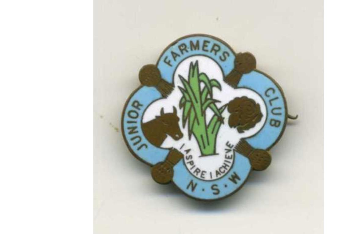 Junior Farmers Club Badge
