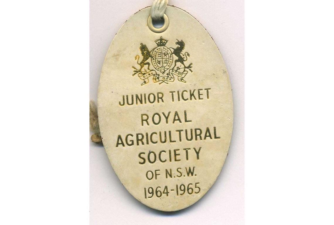 1964-65 Junior Ticket